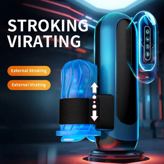 Sexoralab - XT25 External Auto Stroker Thrusting Vibrating Multi Adapteable Low Noise
